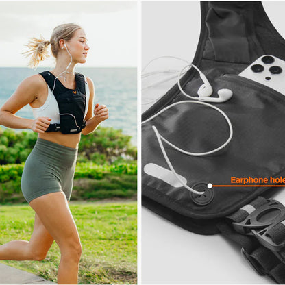 Løbevest Spigen Dynamic Shield A720, Størrelse L - XL, Sort AMP11390