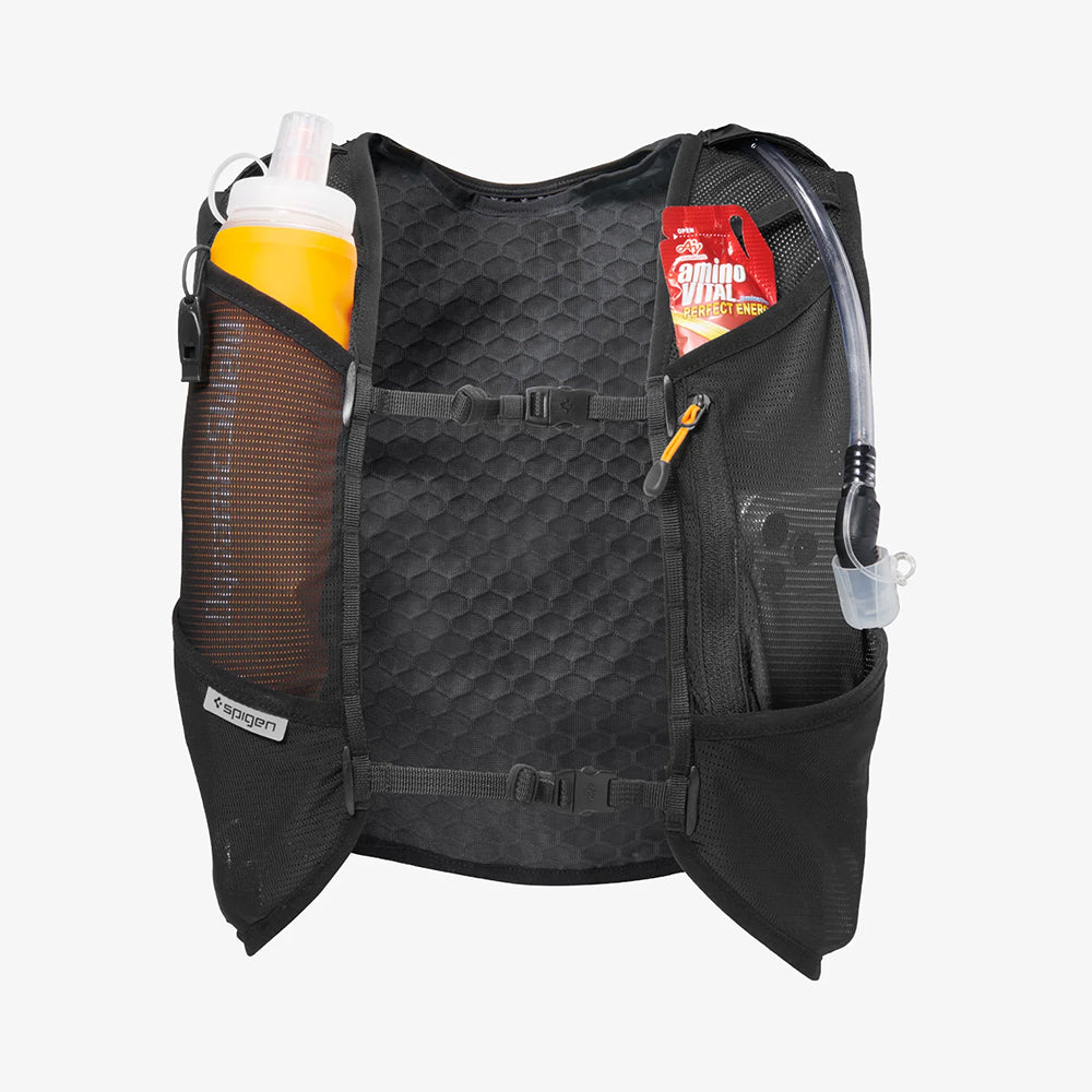 Spigen Dynamic Shield A721 Løbevest, Størrelse L - XL, Sort AMP10225