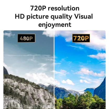 Videoprojektor Yesido TV13, 720P, 190ANSI, Android 9.0, Hvid